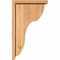 Ekena Millwork Carmel Smooth Corbel w/Backplate, Western Red Cedar, 5 1/2"W x 12"D x 20"H COR06X12X20CAR01SWR - alternate 2
